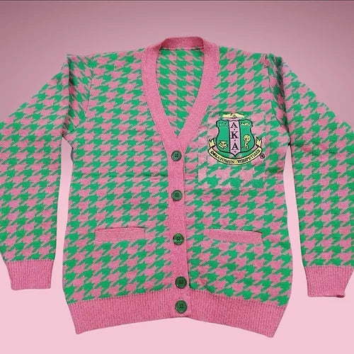 Houndstooth Cardigan