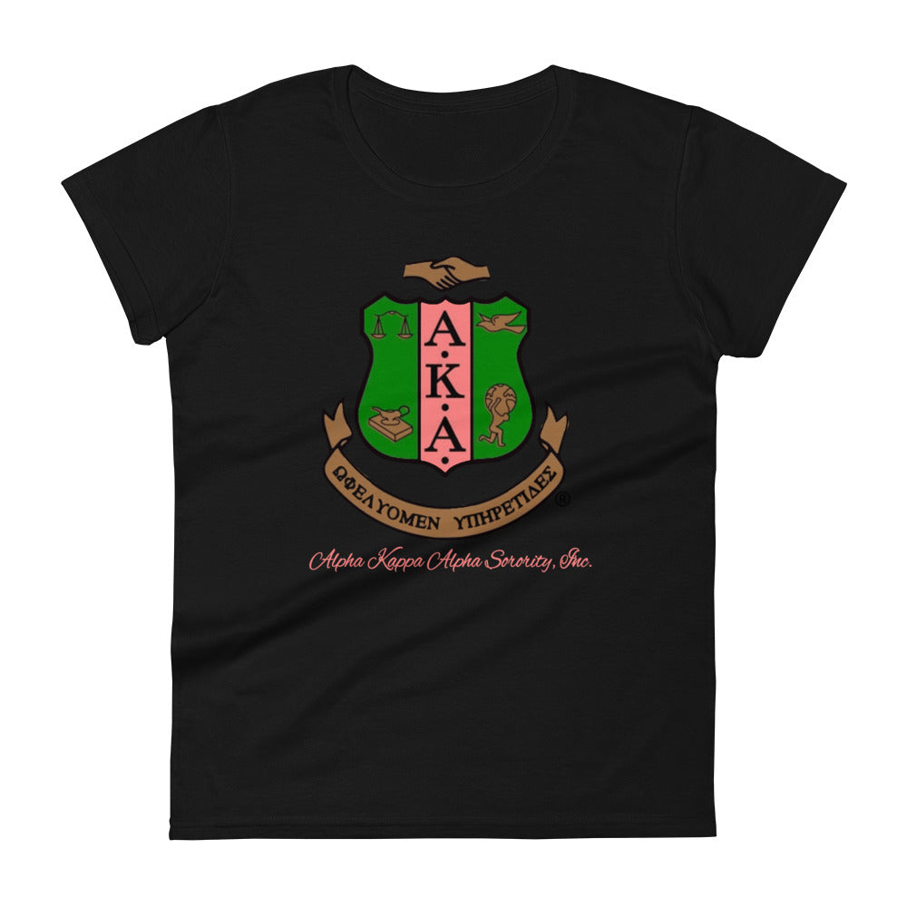AKA crest Women's short sleeve T-shirt