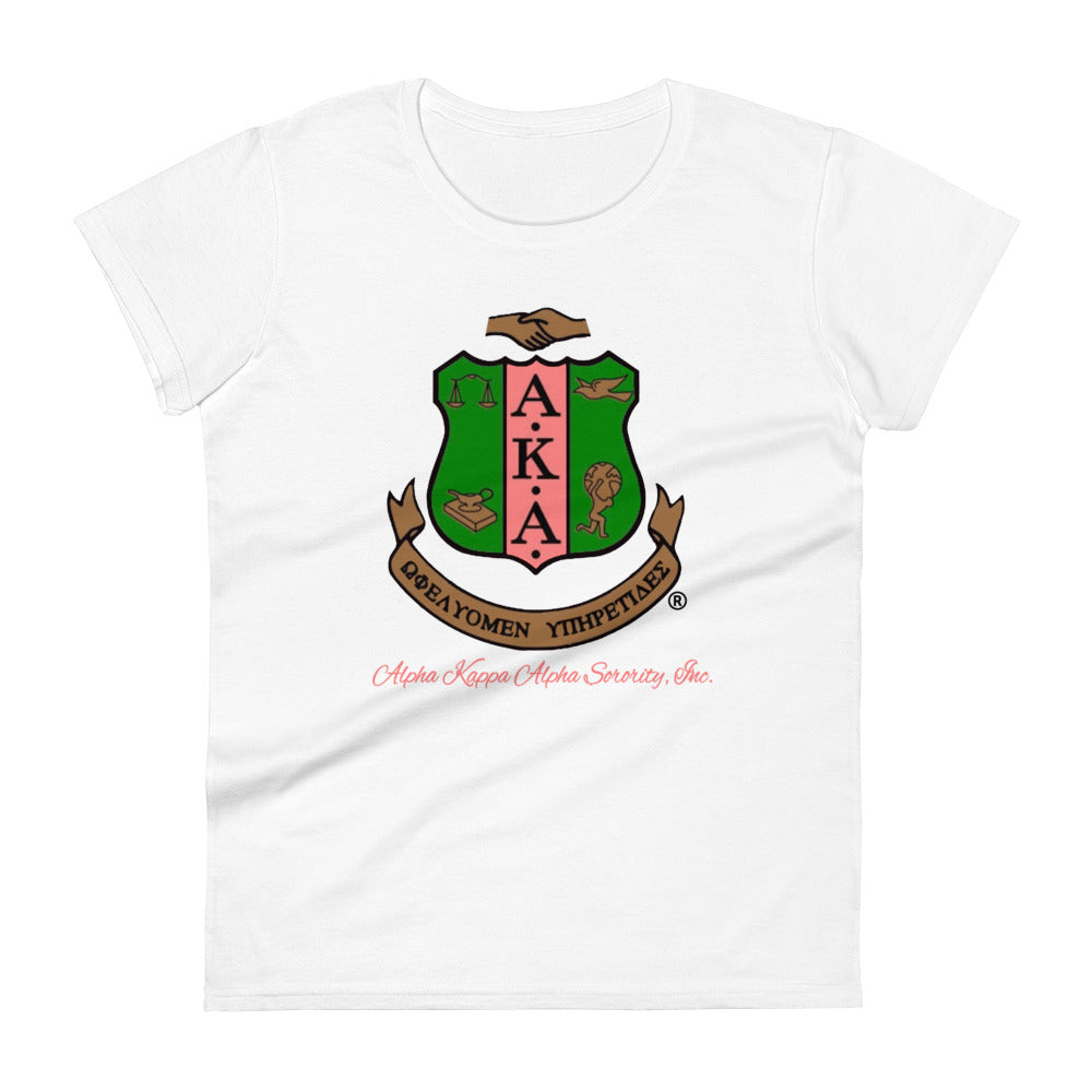 AKA crest Women's short sleeve T-shirt